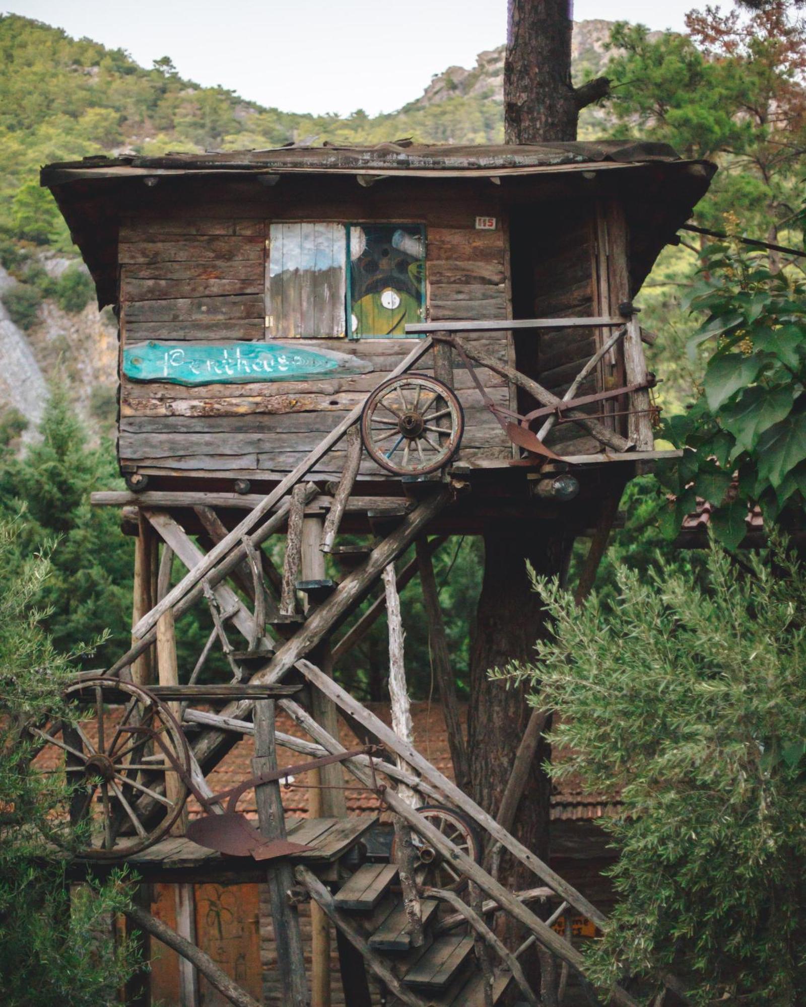 Kadir'S Top Tree Houses Olympos Bagian luar foto