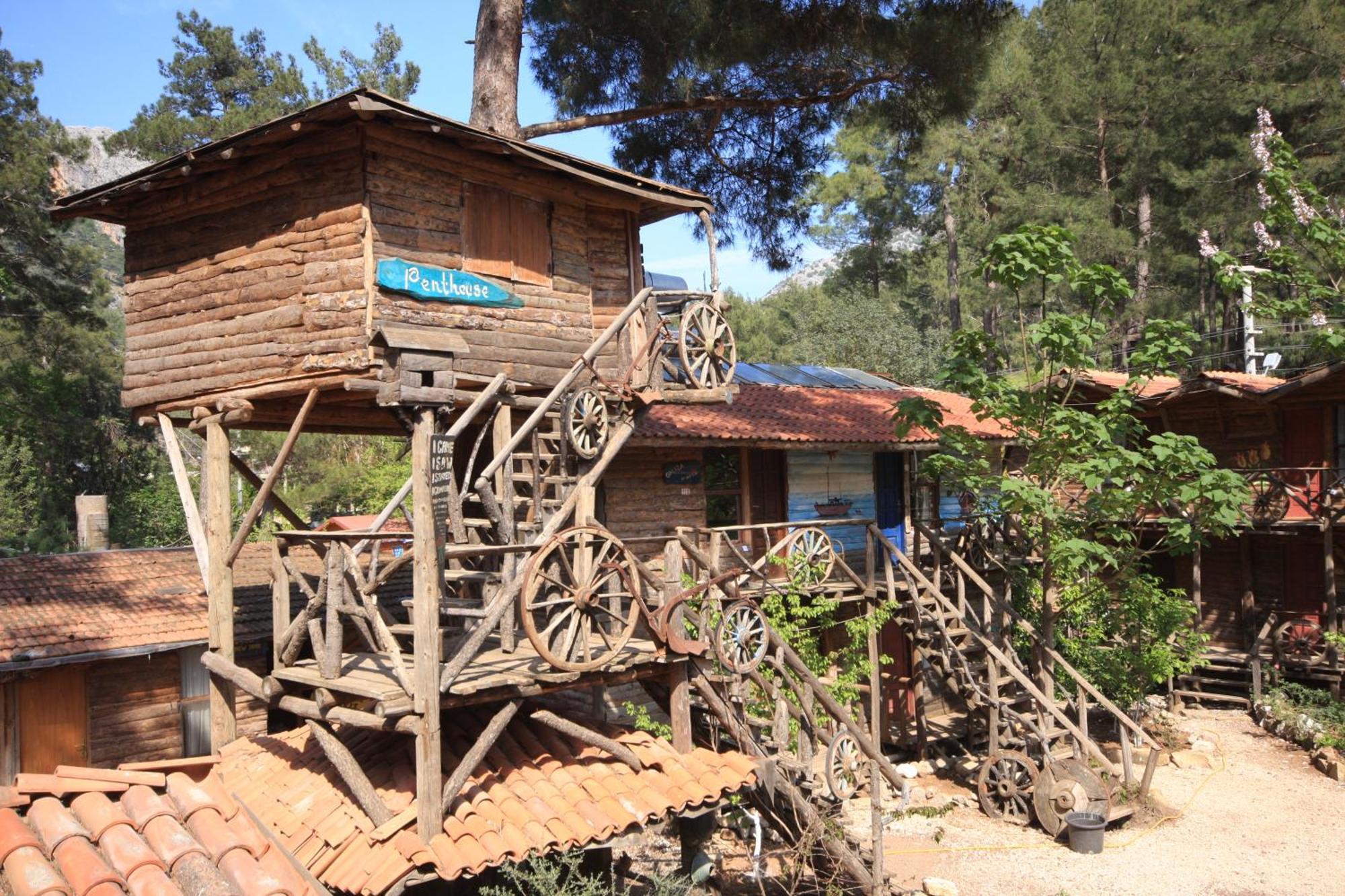 Kadir'S Top Tree Houses Olympos Bagian luar foto